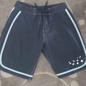 CROCS Men's Blue Swim Board Shorts XL